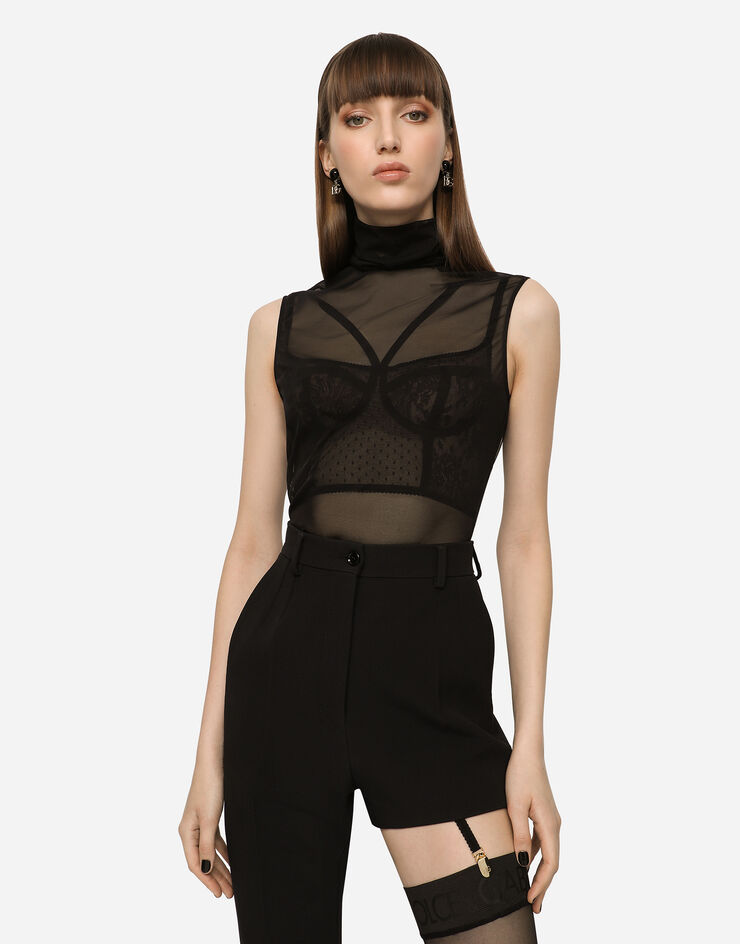 Dolce & Gabbana TOP Black F760VTFLRC2