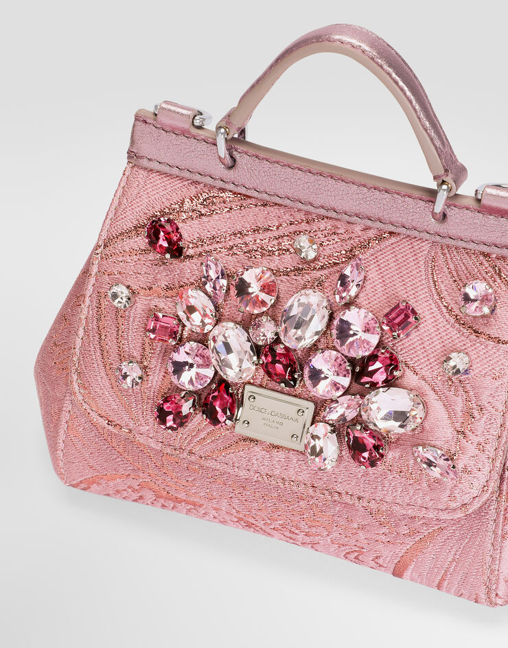 Dolce & Gabbana Bolso de mano Sicily en brocado Dolce & Gabbana Bolso de mano Sicily en brocado Multicolor EB0003A3L73