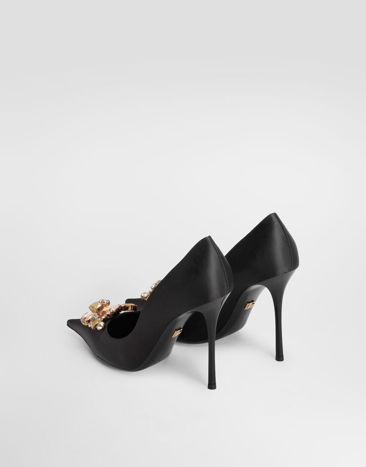 Dolce & Gabbana Satin pumps Black CD2012A7630