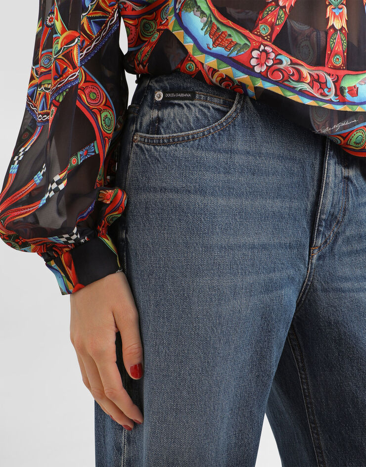 Dolce & Gabbana 长裤 牛仔布 五袋 Multicolor FTDCDDG8PY5