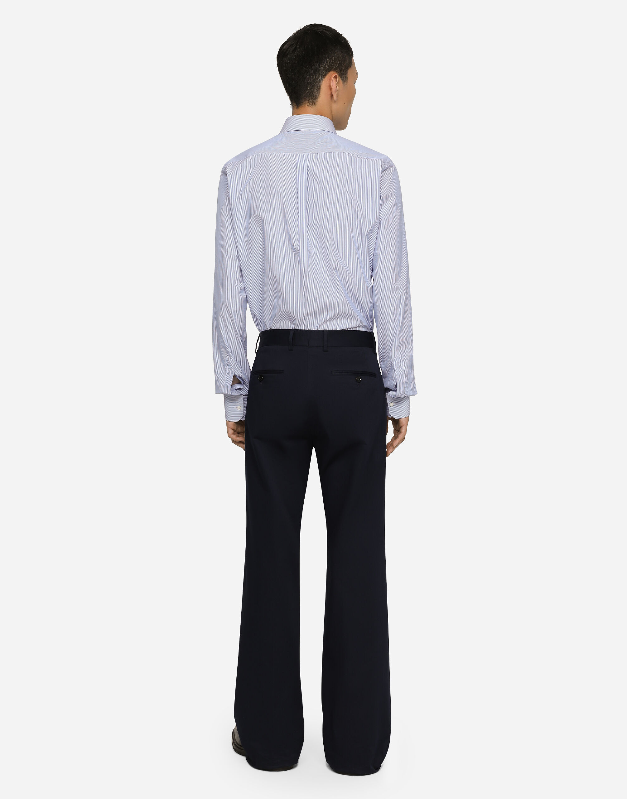Striped cotton Martini-fit shirt - thumbnail 3
