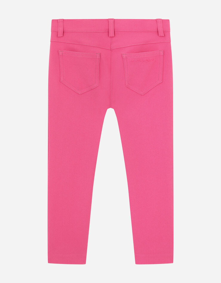 Dolce & Gabbana Stretch cady pants Fucsia L52P12G7XRZ