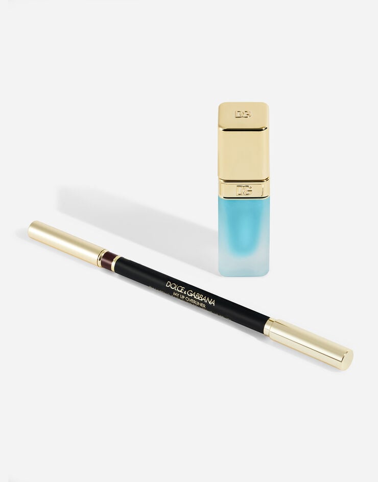 Dolce & Gabbana Dolce&Gabbana Fresh Summer Lip Kit MINT SORBET: Warm red toned purple liner & Mint flavoured lip oil MKUPLIP0019