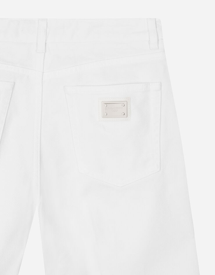 Dolce & Gabbana Schlagjeans aus Denim Mehrfarbig FTC7SDG8KZ4