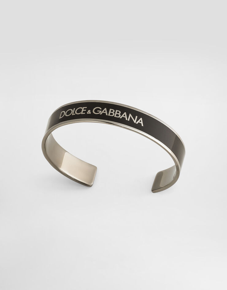 Dolce & Gabbana Pulsera de metal con logotipo Rojo WBR1D2W1111