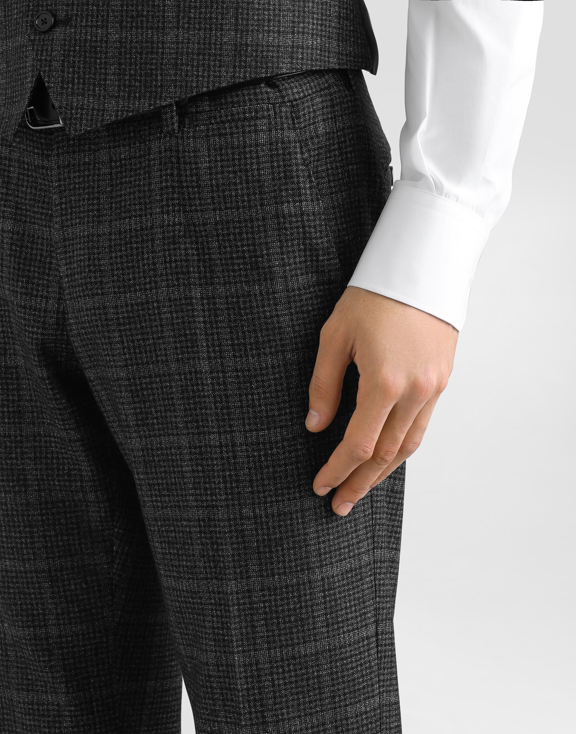 Deconstructed 2 buttons dress in Multicolor for Men