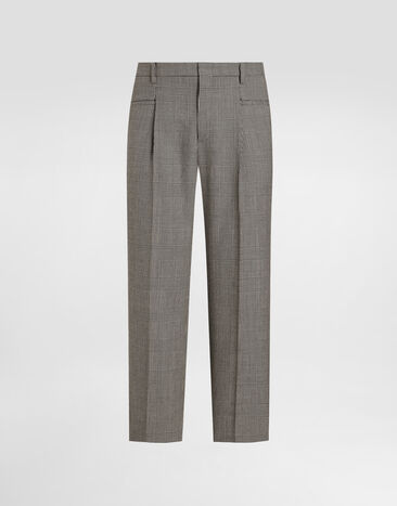 Dolce & Gabbana Glen plaid trousers Multicolor GP148TFQ2MZ