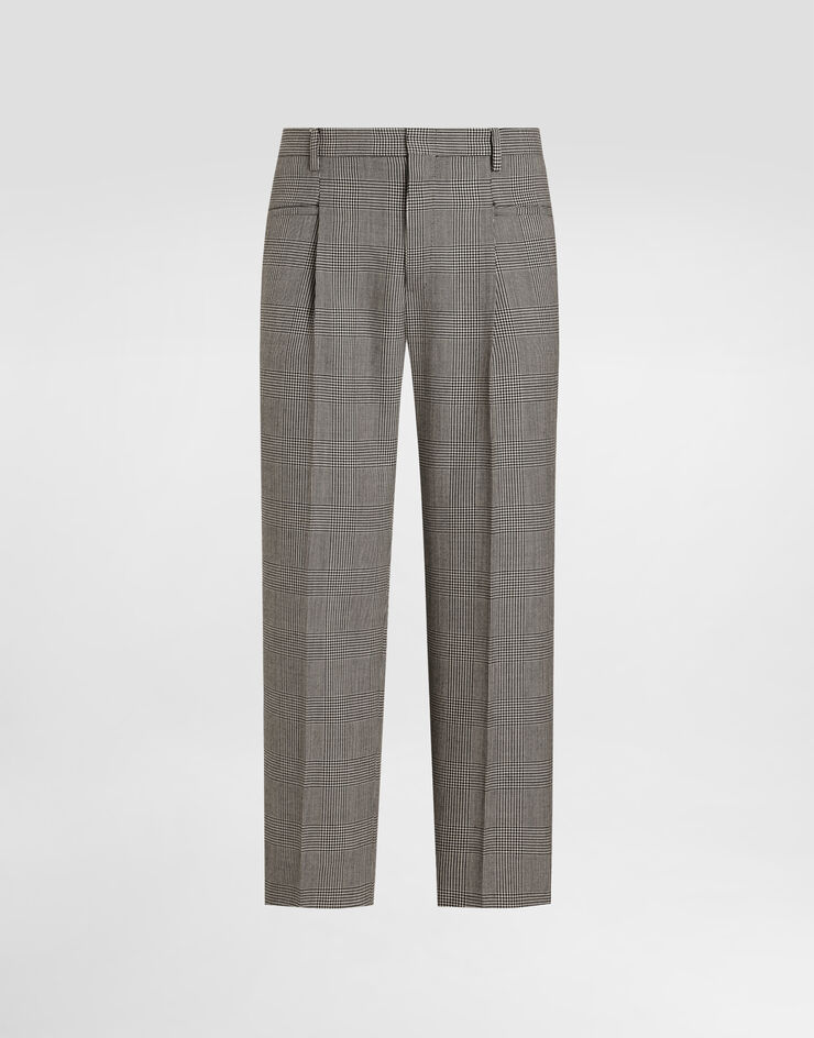 Dolce & Gabbana Glen plaid trousers Multicolor GP148TFQ2MZ