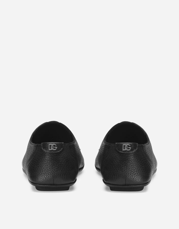 Dolce & Gabbana Deerskin Derby shoes Black A10822A8034