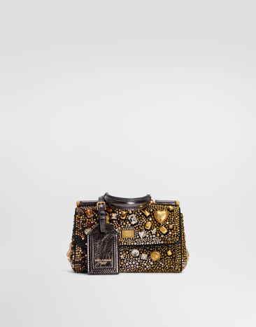 Dolce & Gabbana Mini my Sicily handbag in satin Multicolor BB7864B0023