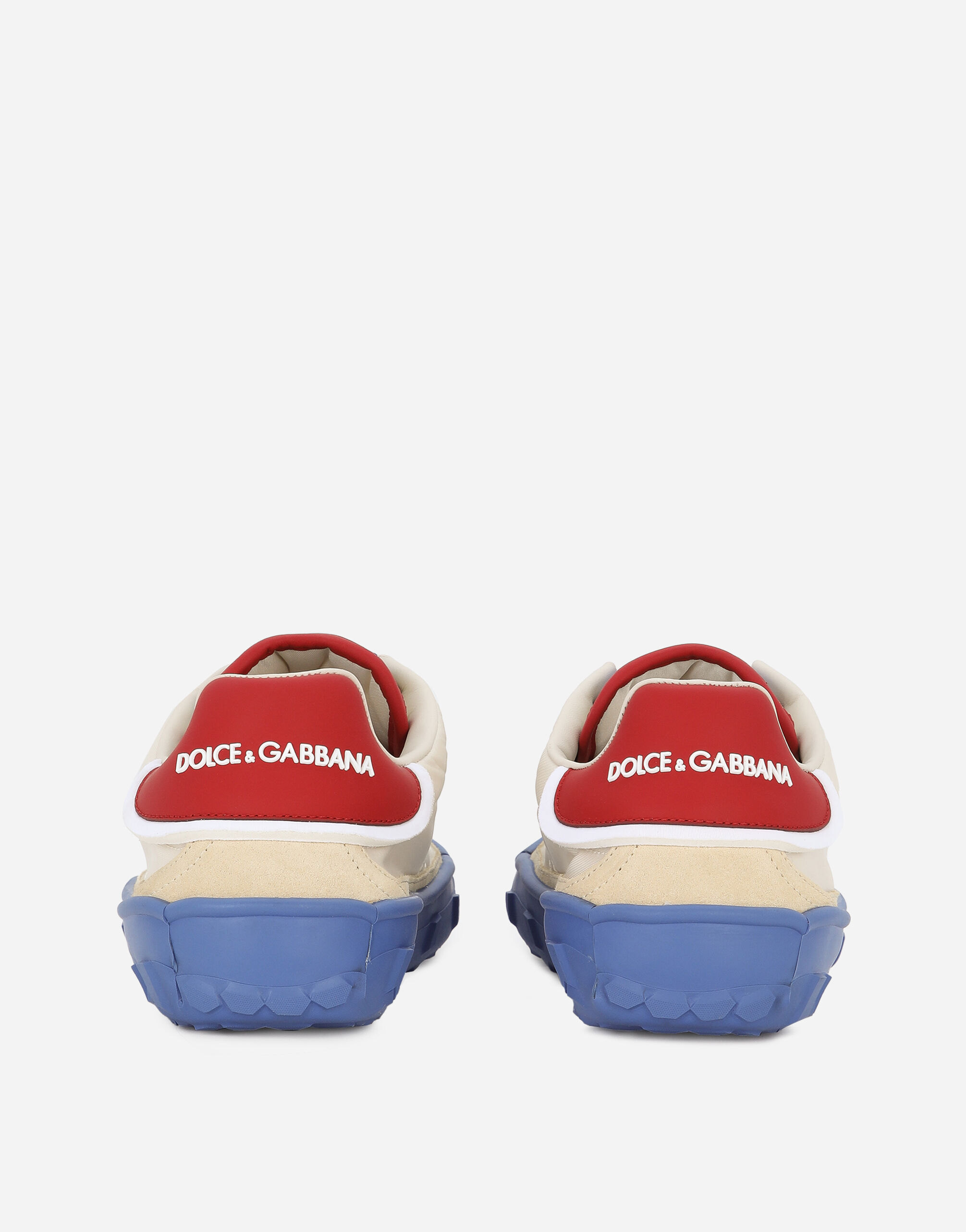 Mixed material Old Runner sneakers in White for for Men