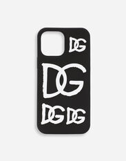 Dolce & Gabbana Rubber iPhone 13 Pro Max cover Black BP3225AW576