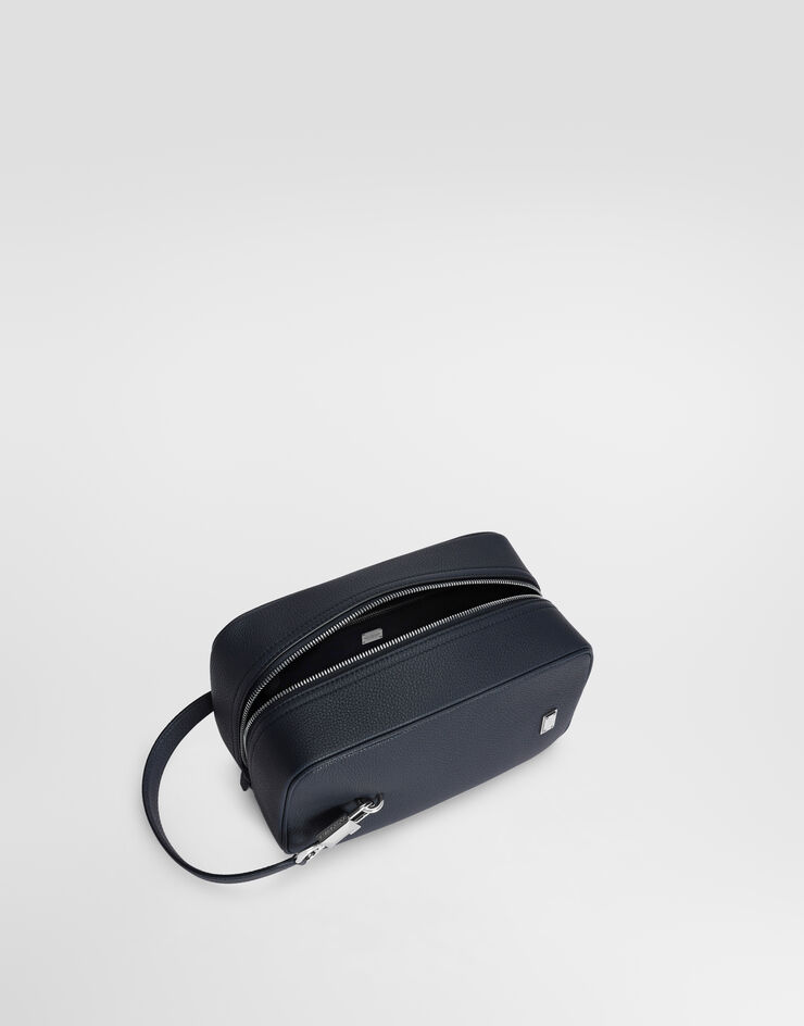Dolce & Gabbana Lock handbag in calfskin Blue BM2449A0370