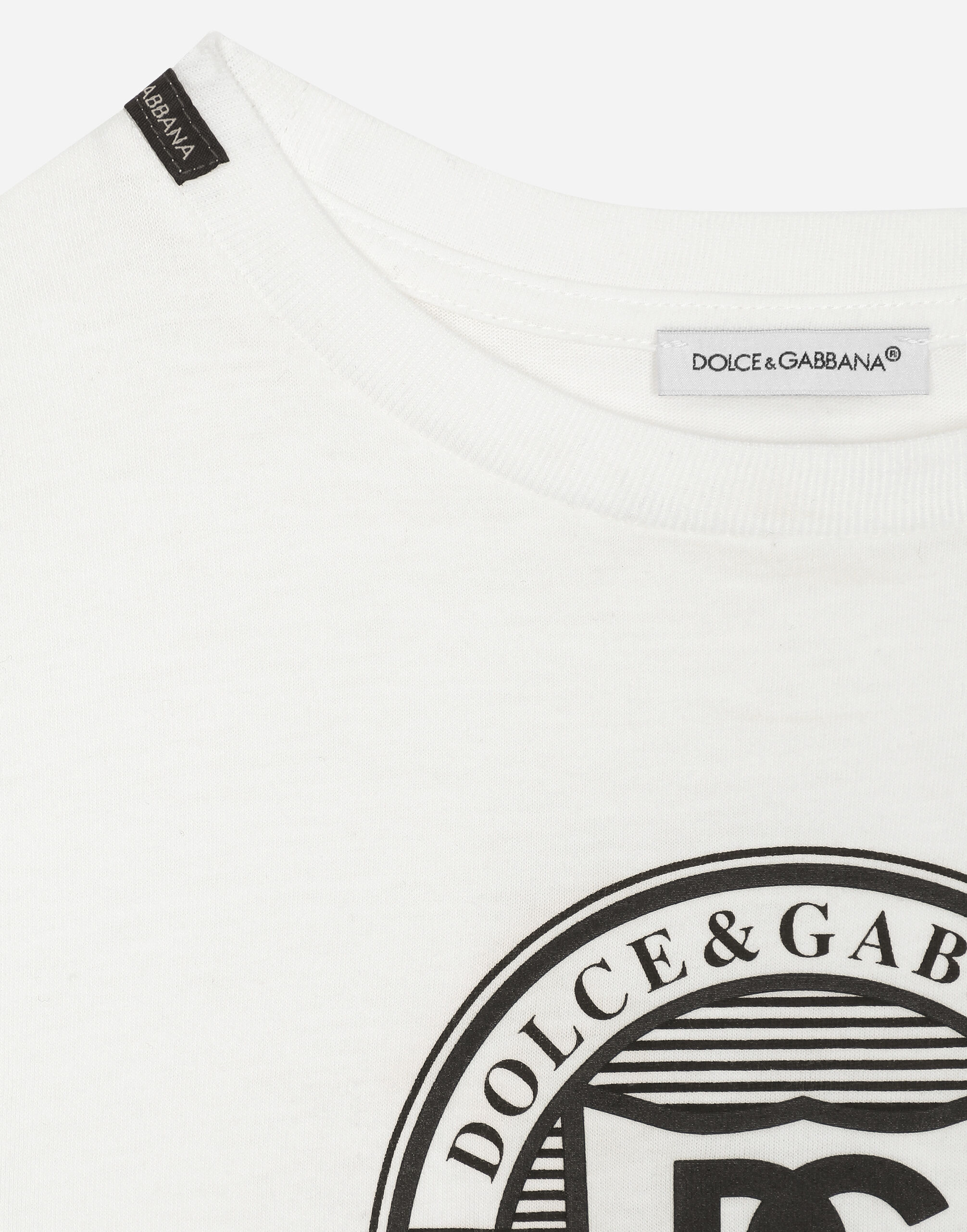 Dolce gabbana t shirt logo best sale