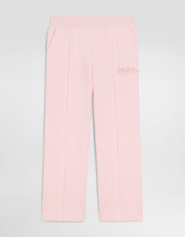 Dolce & Gabbana Fleece trousers Pink L5JPE3G7QNV
