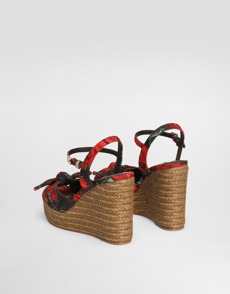Dolce & Gabbana Cuña en piel de becerro Imprima CZ0320A6514