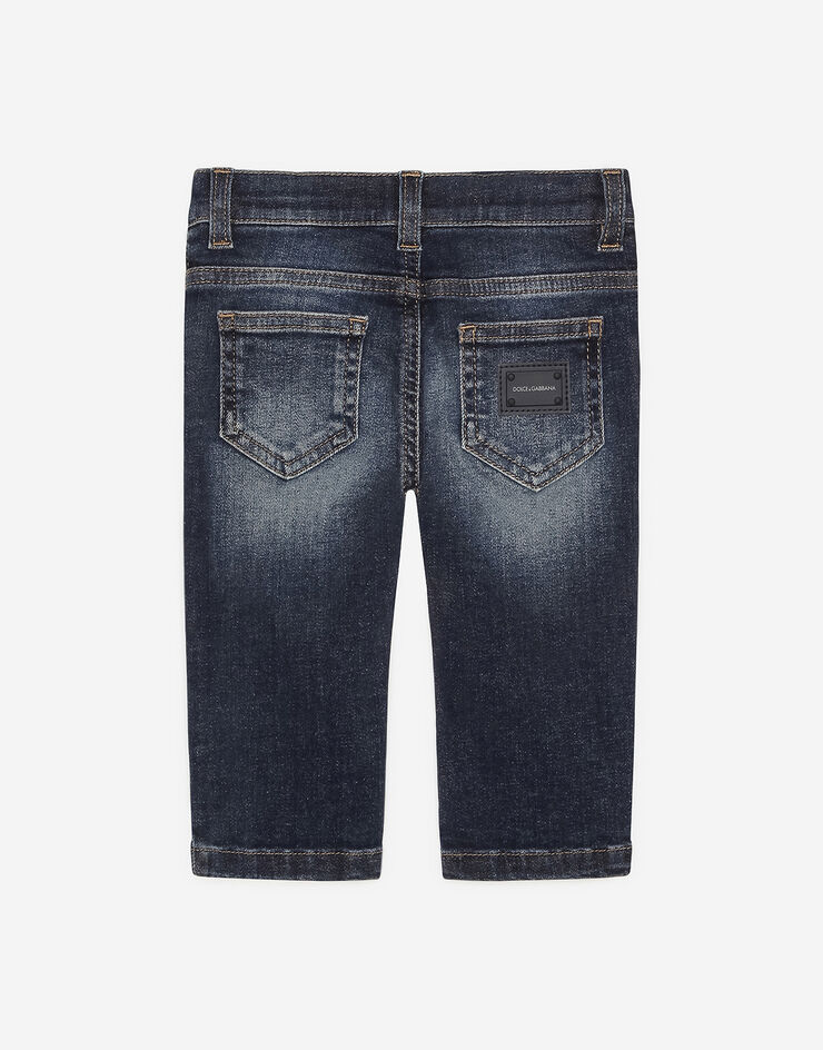 Dolce & Gabbana Stretch-jeans regular dunkelblau gewaschen BLAU L11F98LD725