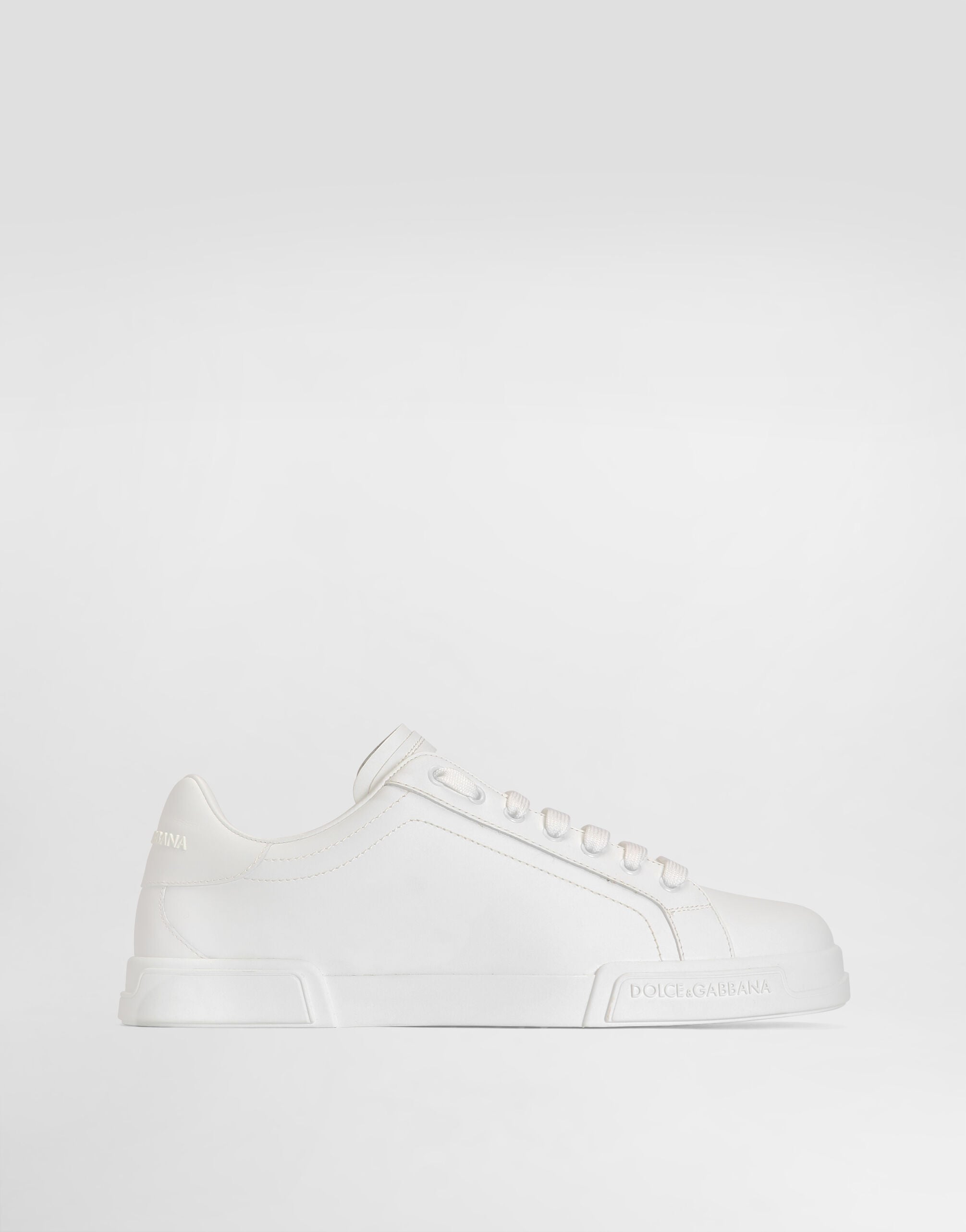 Portofino Light sneaker in calfskin in White for Men