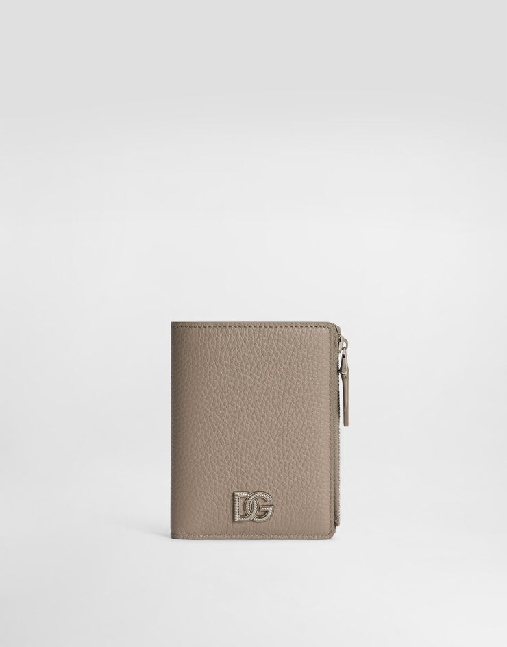 Dolce & Gabbana محفظة من جلد عجل Beige BP3461A0370