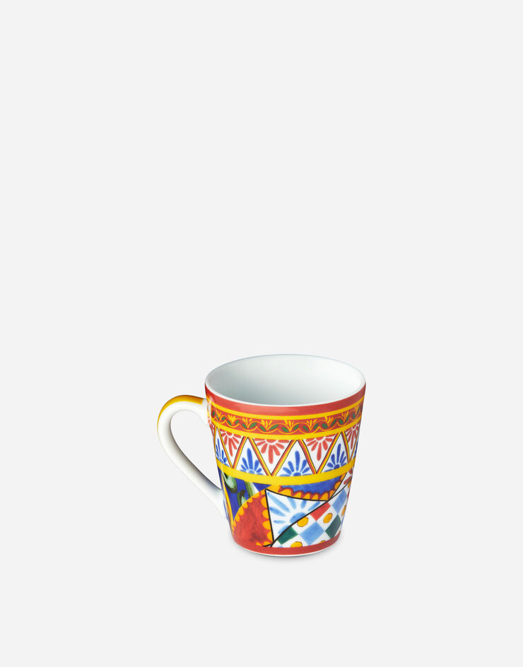 Dolce & Gabbana Mug aus Porzellan Mehrfarbig TC0096TCA24