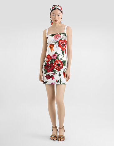Dolce & Gabbana Flower-print dress Print F6TVVTFSA7V