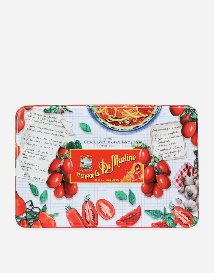 Dolce & Gabbana La Pummarola - Gift box made of 5 packs of Pasta di Gragnano IGP,  2 tins of Corbarino tomatoes and Dolce&Gabbana apron Multicolor PS800URES10