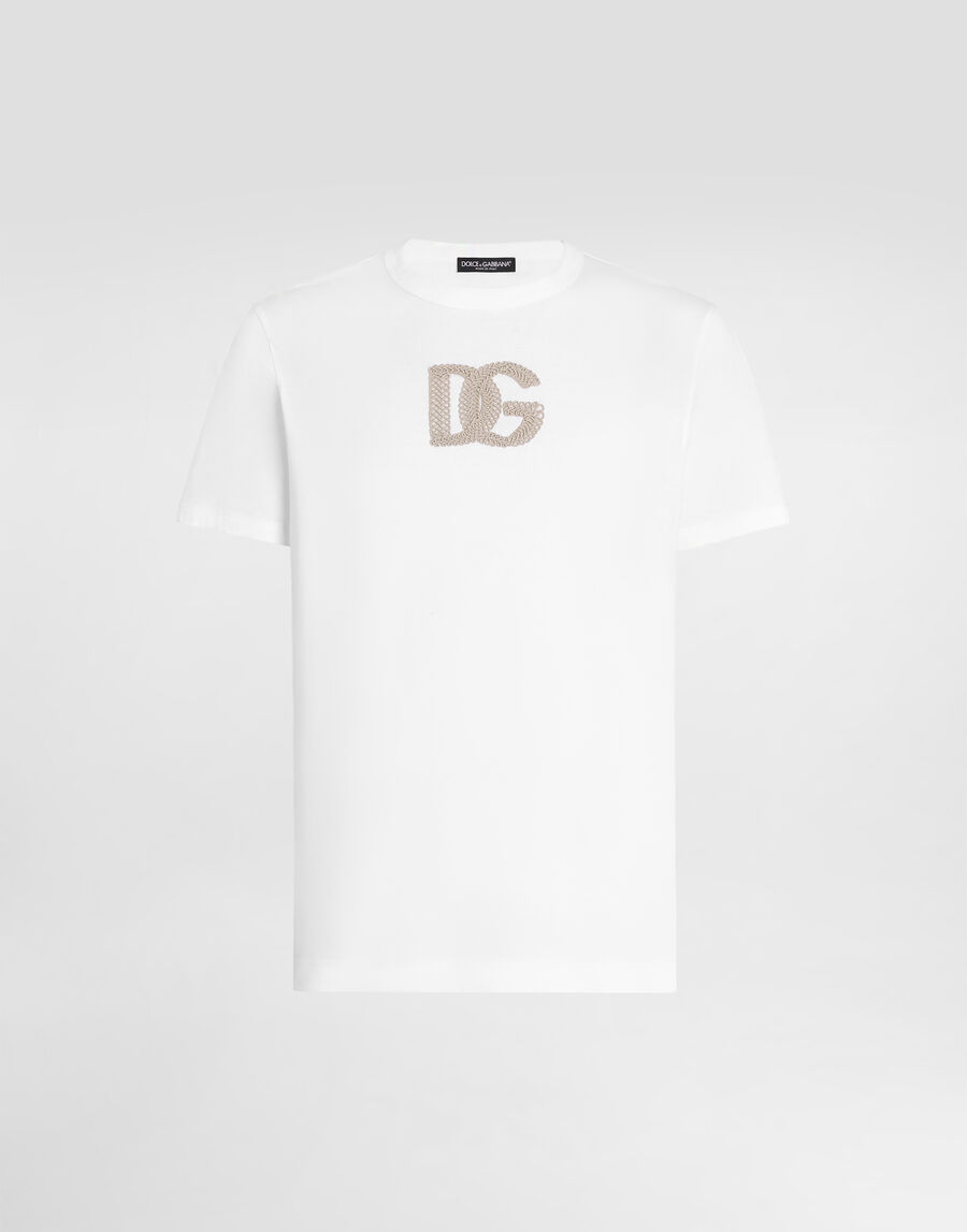 Cotton t-shirt with patch