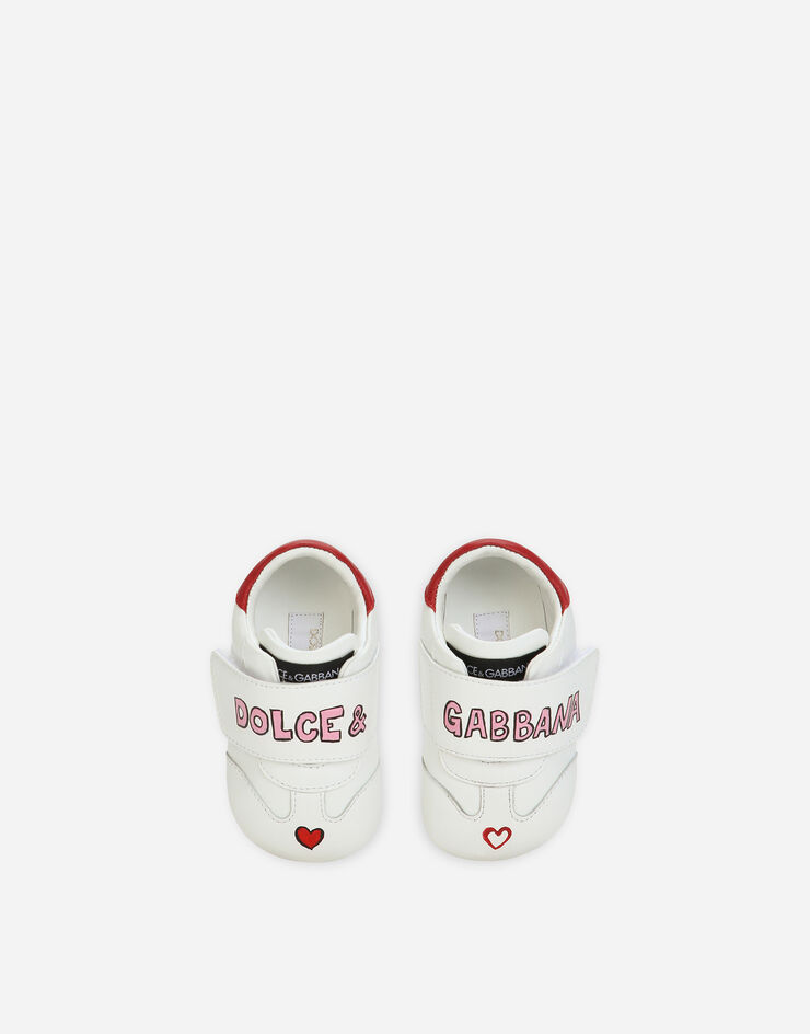 Dolce&Gabbana Sneakers en cuir nappa imprimé Multicolore DK0109AN984
