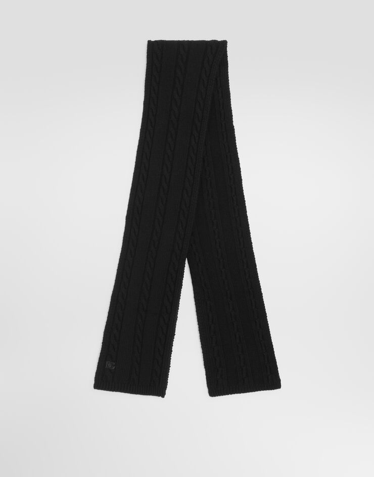 Dolce & Gabbana Strickschal Black FXR25ZJDVLD