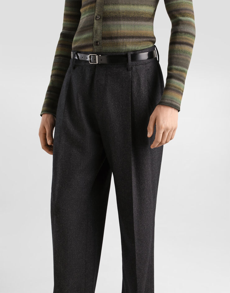 Dolce & Gabbana Wool flannel trousers  GP0N2TFU291
