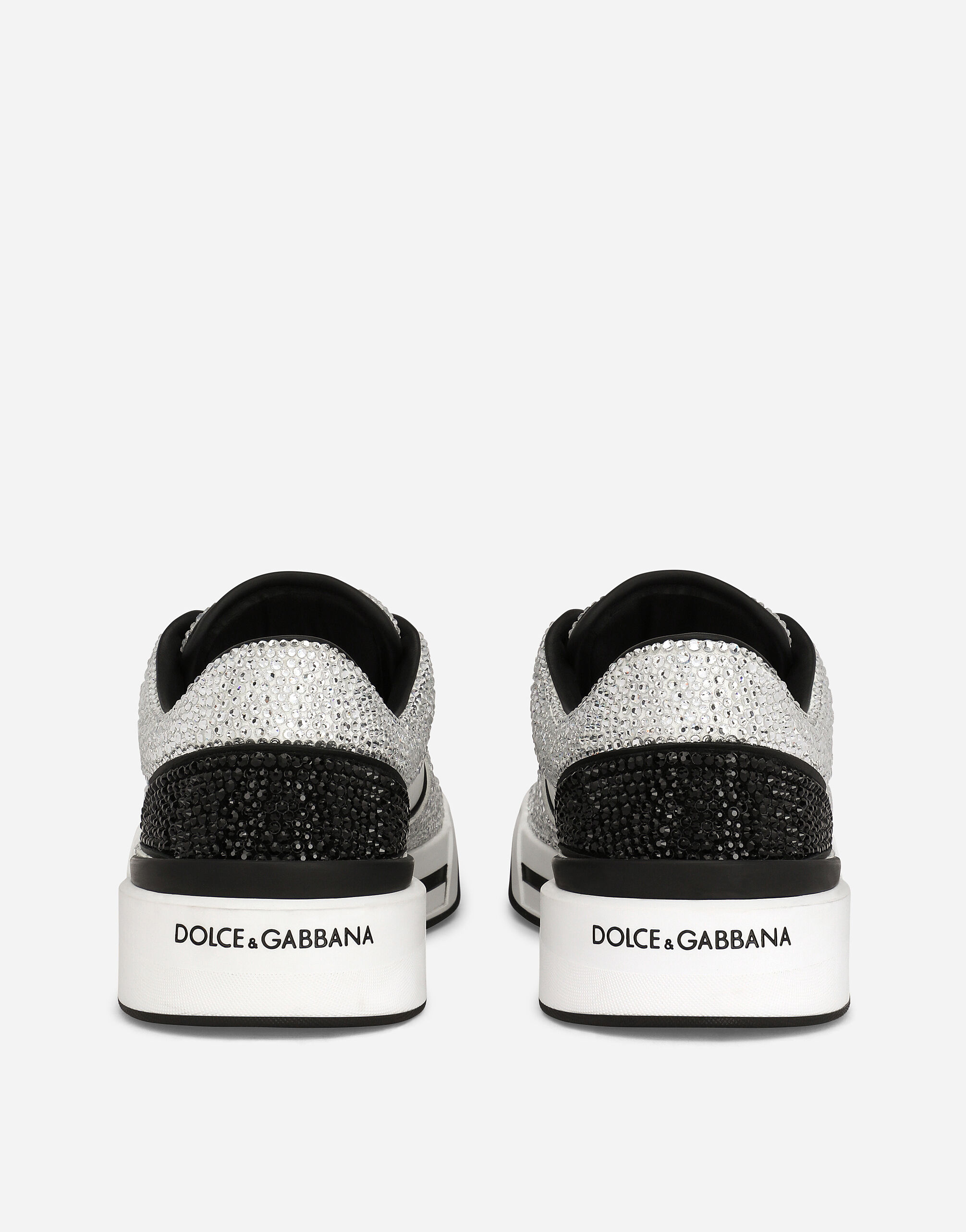 Dolce and gabbana glitter sneakers hotsell