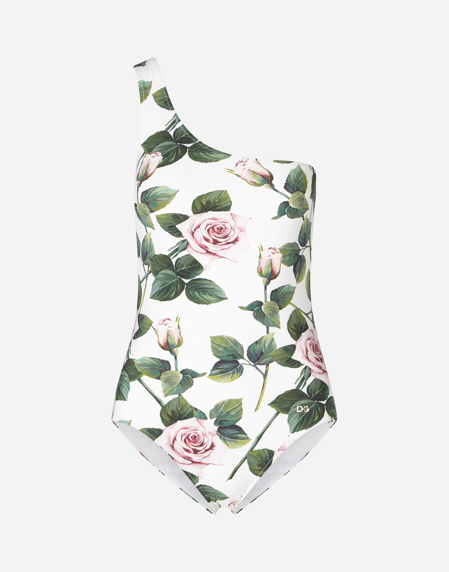 DOLCE & GABBANA ワンピース水着 フローラルプリント DOLCE&GABBANA Floral Hydrangea Print One-Piece Swimsuit Size