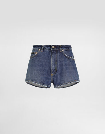 Dolce & Gabbana Denim 쇼츠 멀티 컬러 FTC7DDG8OB3