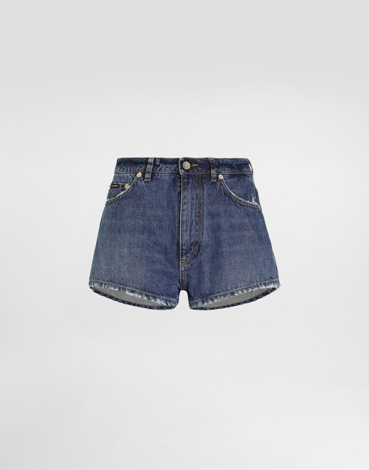 Dolce & Gabbana Denim 쇼츠 멀티 컬러 FTC7DDG8OB3