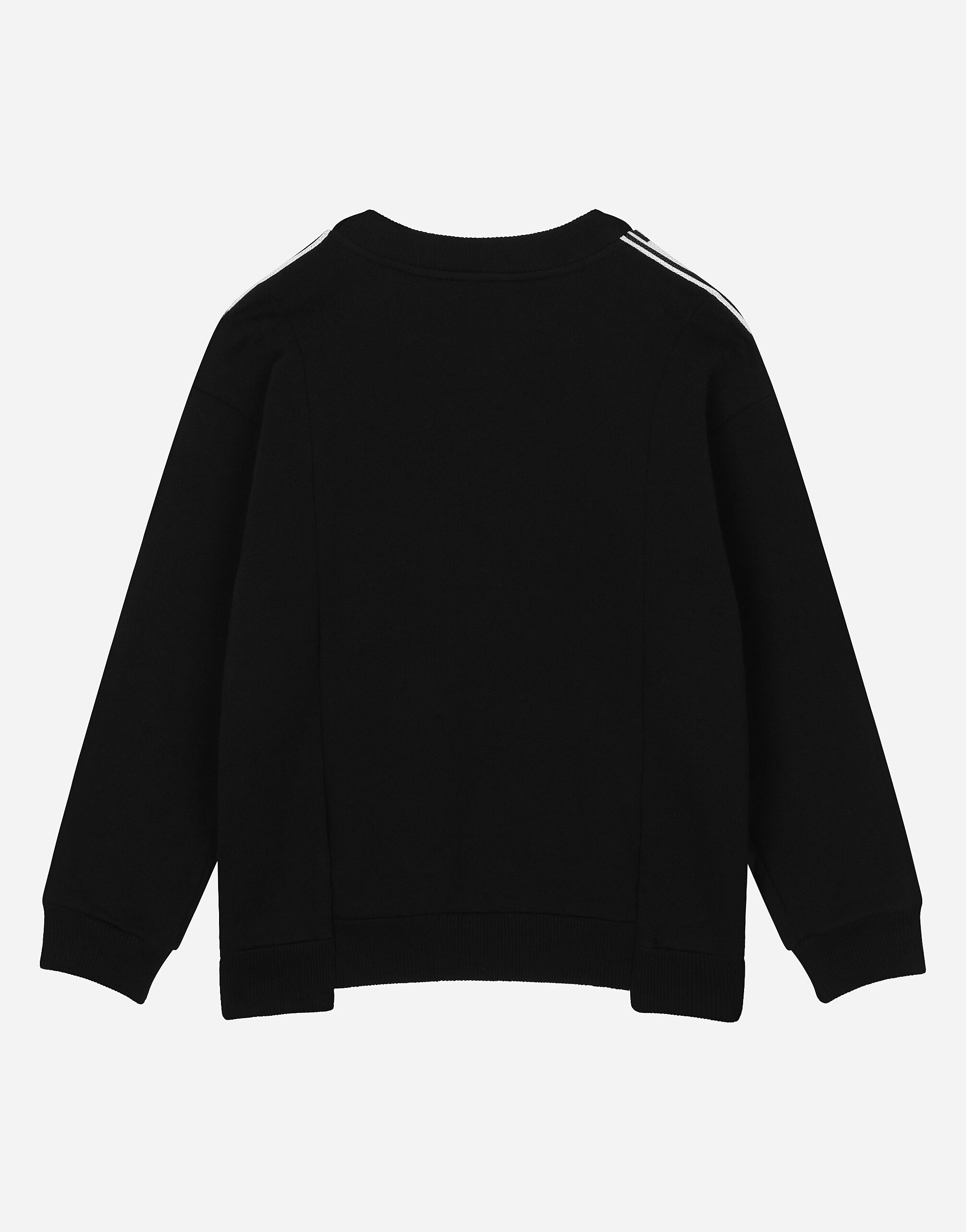 Branded black sweatshirt best sale