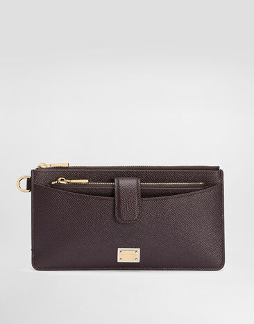 Dolce & Gabbana Dauphine calfskin card holder Multicolor BI1211A9M75