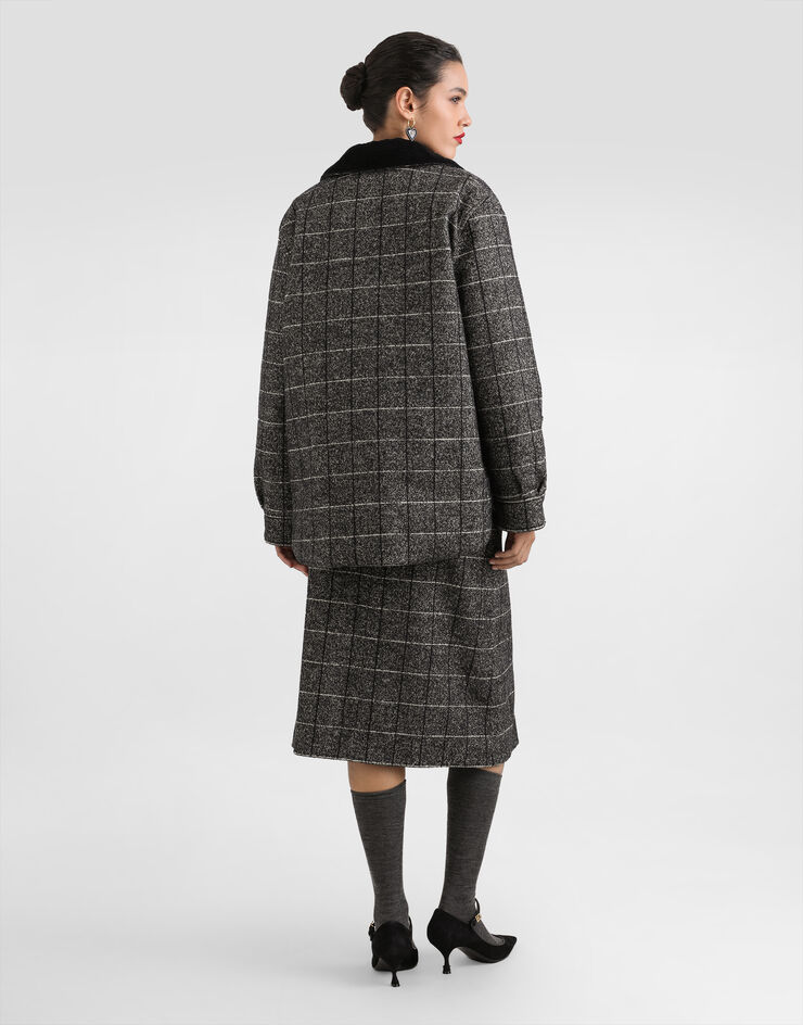 Dolce & Gabbana Karorock aus einem Wollgemisch Mehrfarbig F4C61TFQZAJ