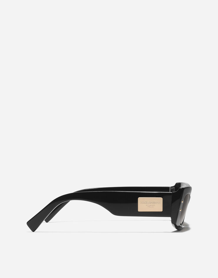 Dolce & Gabbana Sonnenbrille DG PLAQUE Schwarz VG447EVP187