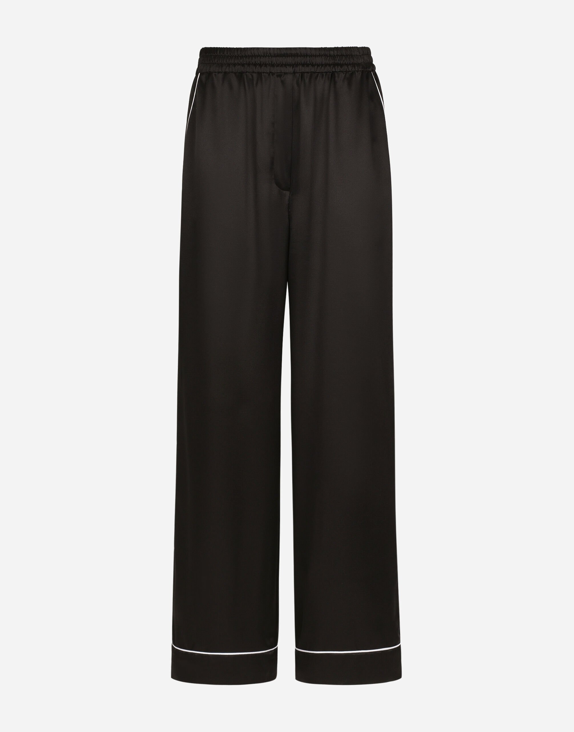 Black silk store pj pants