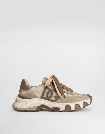 Dolce & Gabbana DG country road nylon and leather sneakers Dolce & Gabbana DG country road nylon and leather sneakers Multicolor CS2403A0205