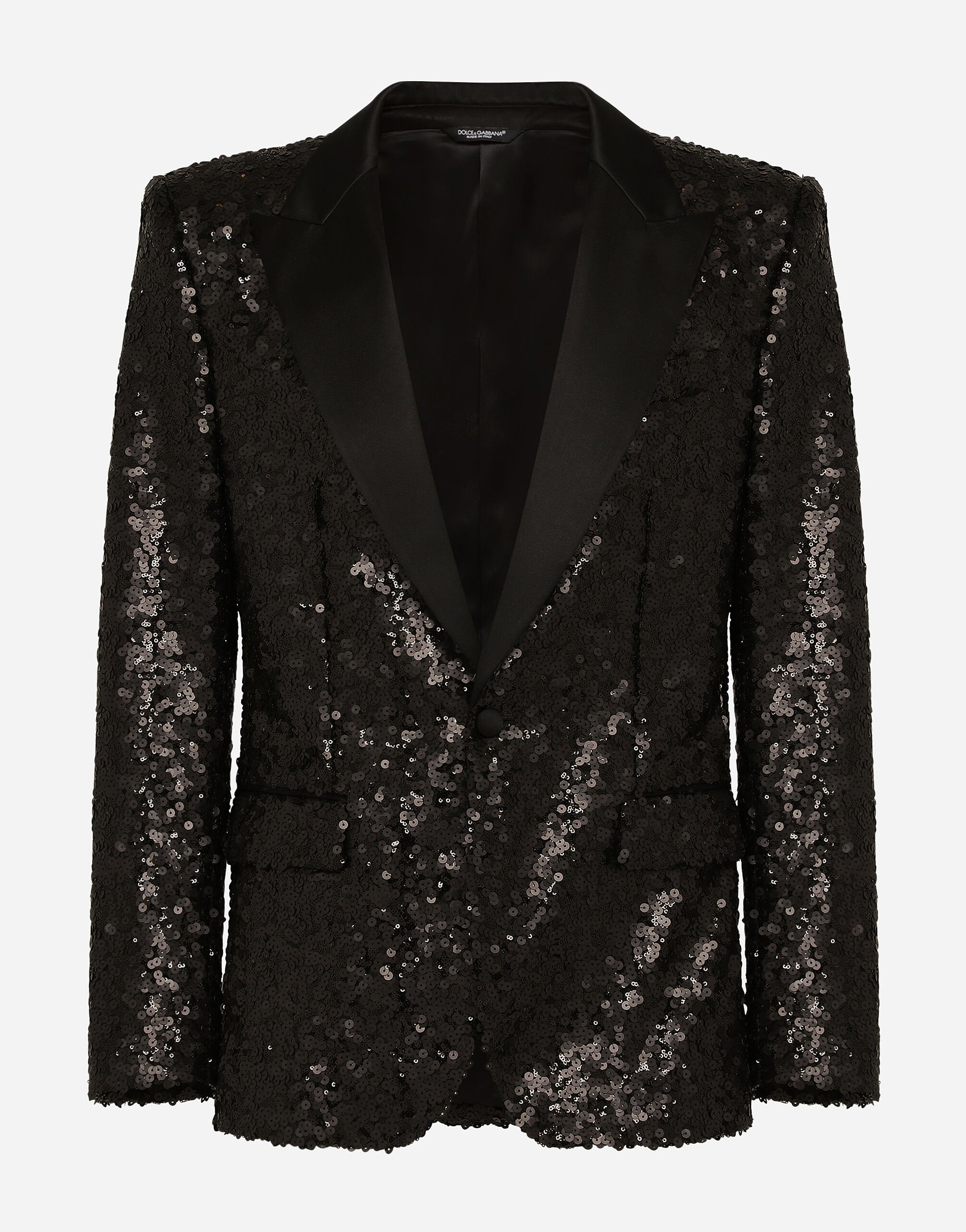 Dolce & Gabbana Sequined Sicilia-fit jacket Multicolor G2QU4TFR2ZJ