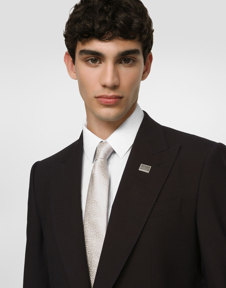 Dolce & Gabbana DG logo tag lapel pin Dolce & Gabbana DG logo tag lapel pin Silver WPP1T1W1111