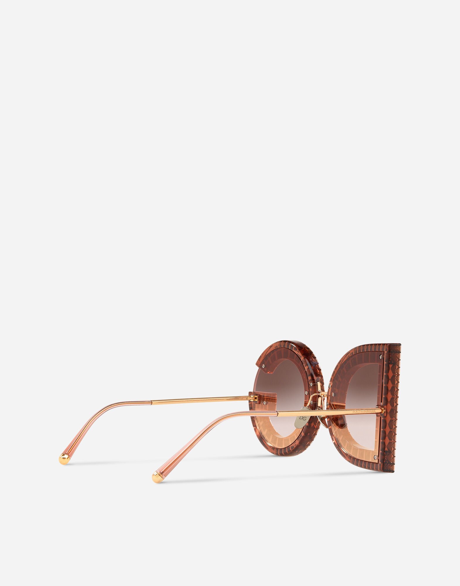DG Glitter sunglasses in Pink for Women Dolce Gabbana US