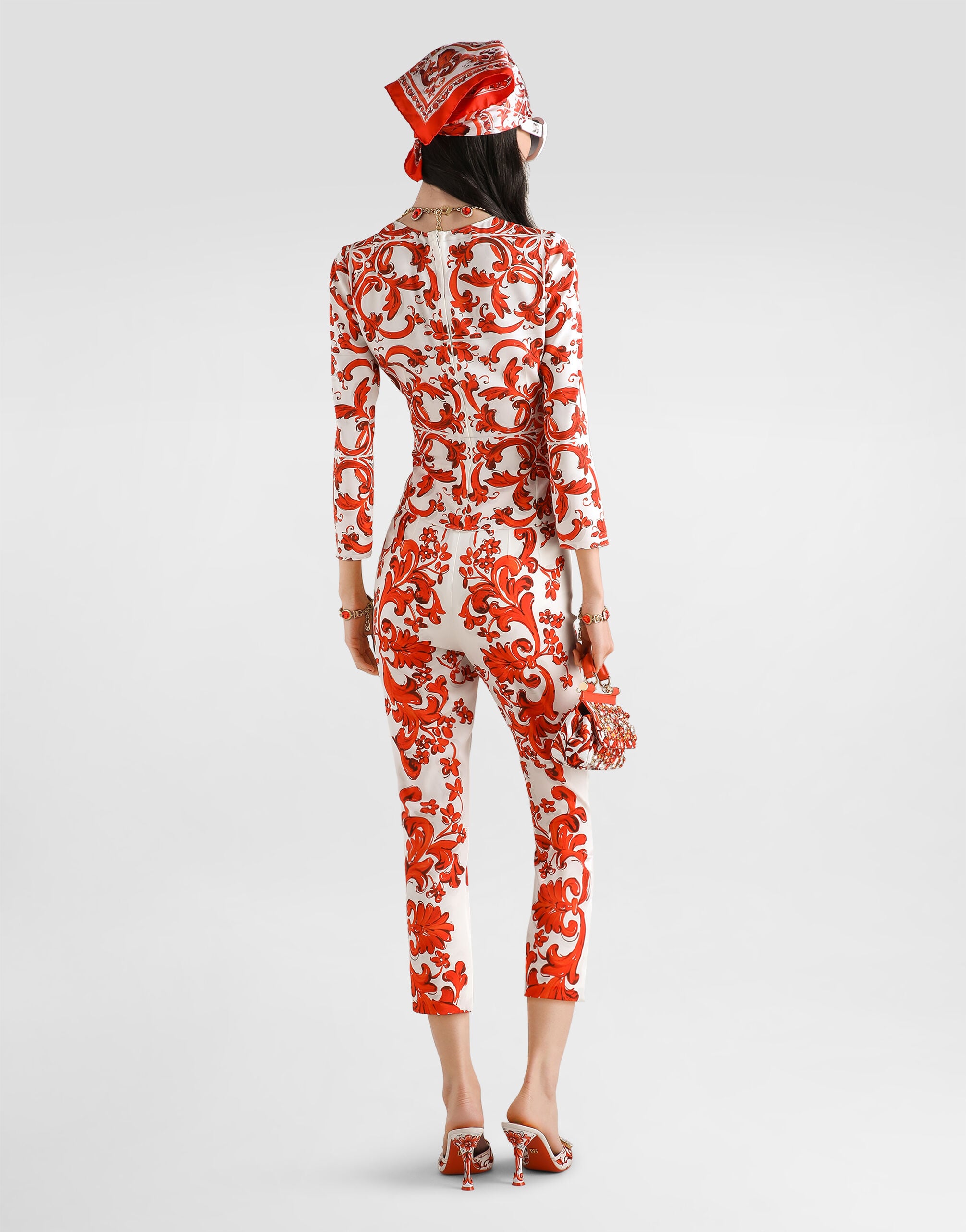 LEGGINGS in Multicolor for Women | Dolce&Gabbana® US