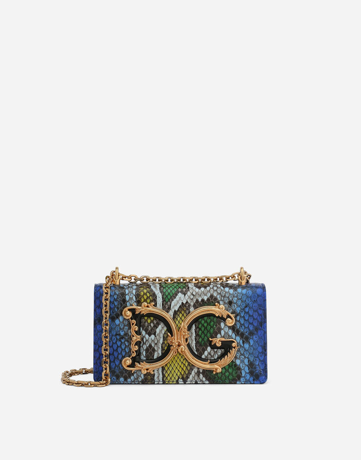 Dolce&Gabbana Phone bag DG Girls Blu BI1416A2Y54