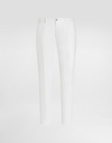 Dolce & Gabbana Linen pants White GY6IETGK320