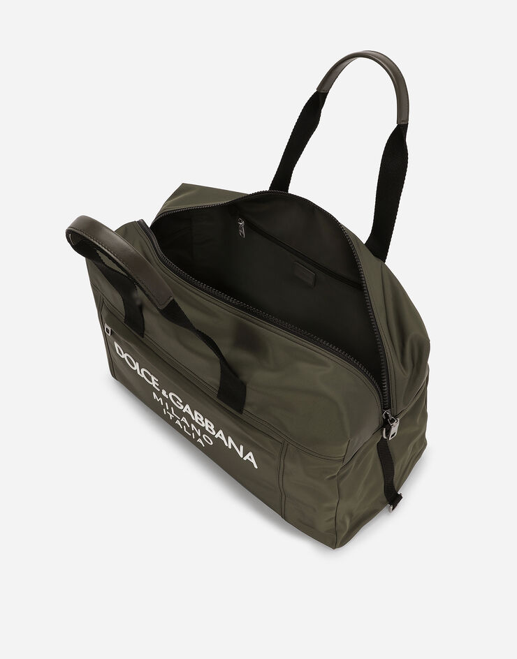 Dolce & Gabbana 尼龙旅行袋 绿 BM2335AG182