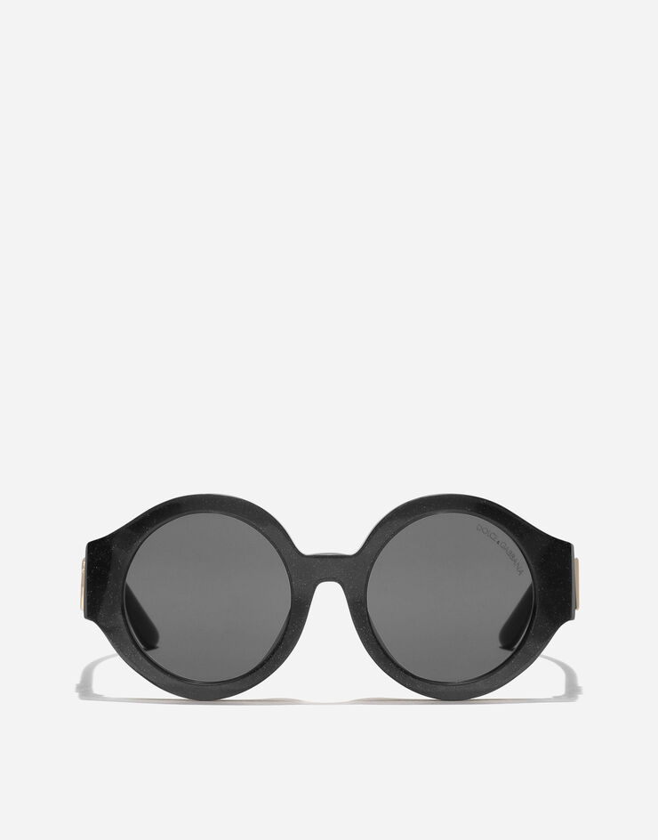 Dolce & Gabbana Sicilian StreetSunglasses Dolce & Gabbana Sicilian StreetSunglasses Black/glitter VG401JVP487
