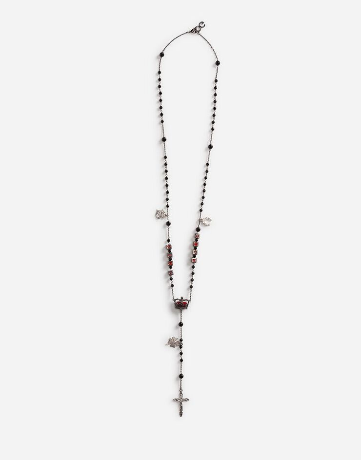 Dolce&Gabbana Collar rosario Plateado WNK5D1W1111