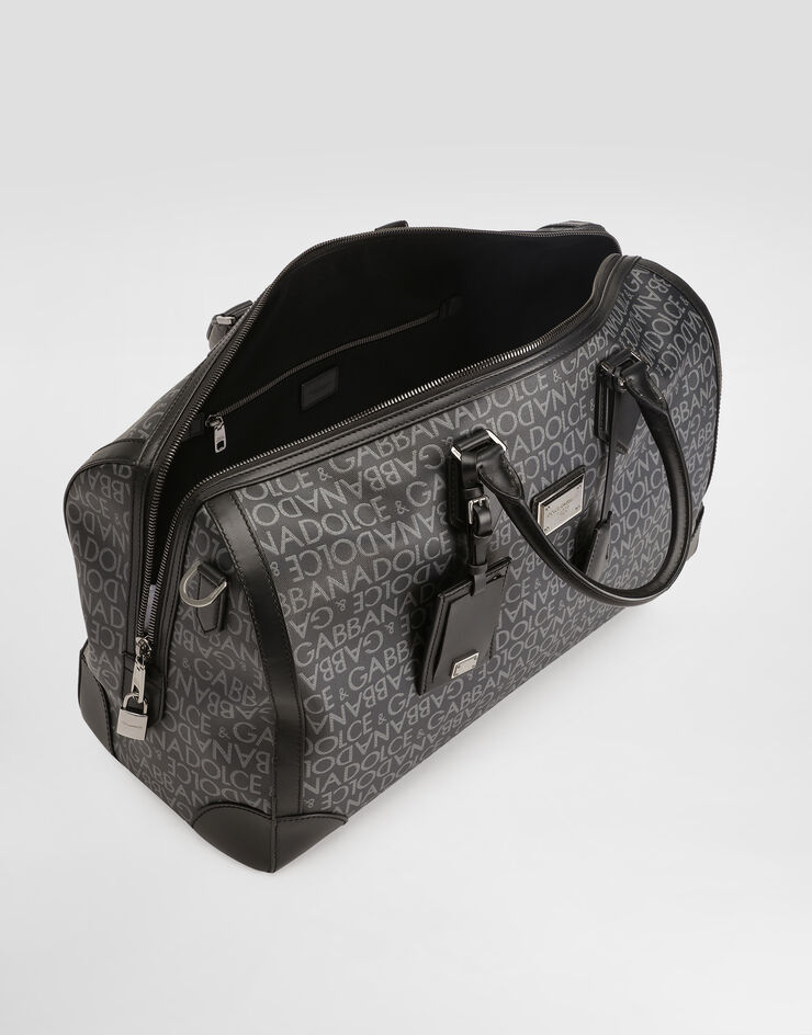 Dolce & Gabbana Reisetasche aus bedrucktem Jacquard Mehrfarbig BM2333AJ705